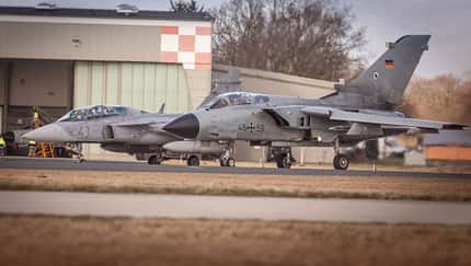 Zu den MAGDAYS in Jagel kamen auch ungarische Saab JAS 39 Gripen.