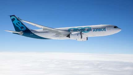 Airbus A330-800 im Flugtest.