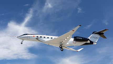 G700 startet zum Erstflug