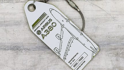 Vom Superjumbo zum Kofferanhänger