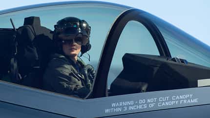 „Die F-35 so hart zu fliegen, wie ich kann“