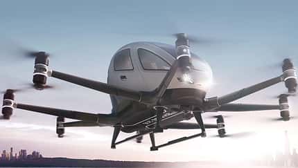 EHang 216 erhält norwegische Betriebserlaubnis
