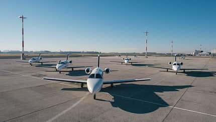 Privatjet-Nachfrage steigt nach Corona-Flugstreichungen