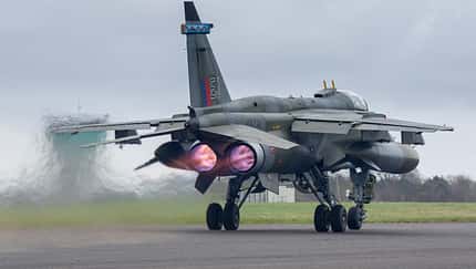Briten machen seltene SEPECAT Jaguar wieder flott
