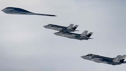 Northrop B-2A Spirit operieren in Europa