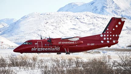 Air Greenlands Achtstundenflug mit der Dash 8