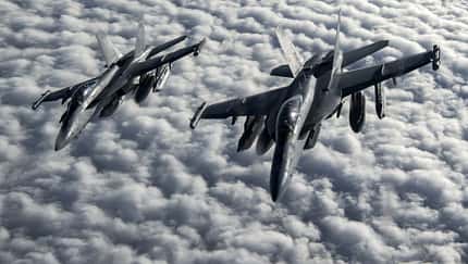 Boeing EA-18G Growler der US Navy.