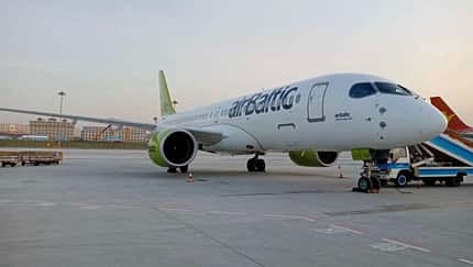 Air Baltic, A220, Corona