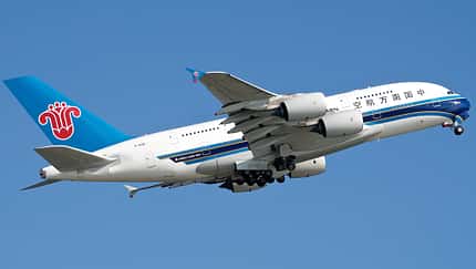 China Southern bringt A380 zurück nach Amsterdam