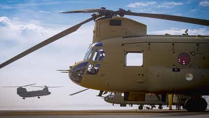 Boeing CH-47F Chinook für die niederländischen Luftstreitkräfte.