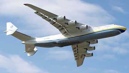 Die An-225 kommt nach Österreich