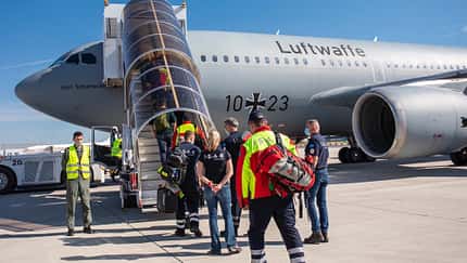 Luftwaffe schickt A310 mit Ärzten nach Armenien