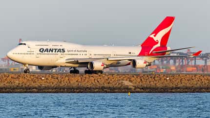 Letzte Qantas-747 hat Australien verlassen