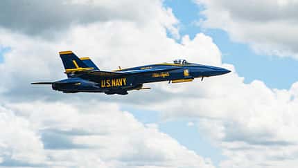 Das ist die erste Super Hornet für die Blue Angels