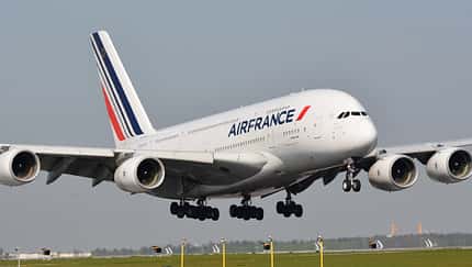 Letzter Flug für die erste A380 der Air France