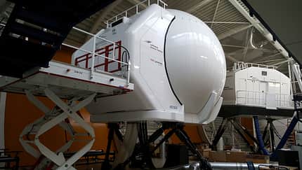 Erster Hubschraubersimulator bei Lufthansa Aviation Training