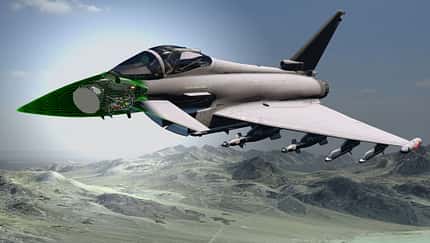 Für die Eurofighter Typhon der Royal Air Force entwickelt Leonardo das ECRS Mk2-Radar.