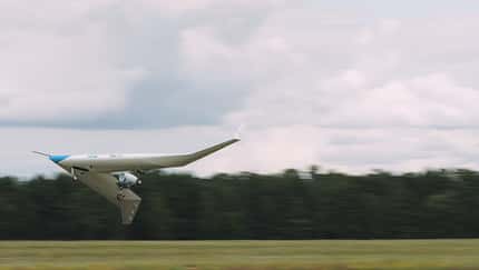 Ein V, das fliegt