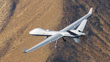 Der erste Protector für die Royal Air Force flog am 25. September bei General Atomics in Kalifornien zum ersten Mal. 