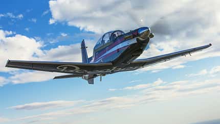 Textron Aviation T-6C Texan II Trainer.