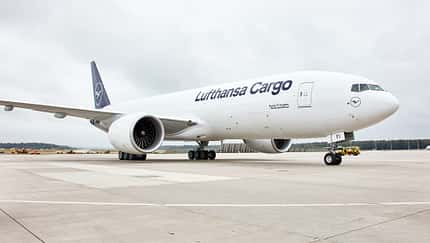 Lufthansa Cargo begrüßt die neunte Boeing 777F