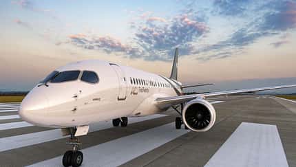 Airbus legt die A220 als Businessjet auf