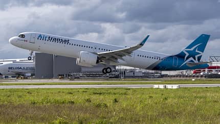 Air Transats Rekordflug mit der A321LR