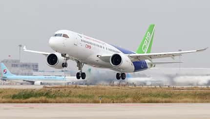 Comac schickt die C919 nach Kanada