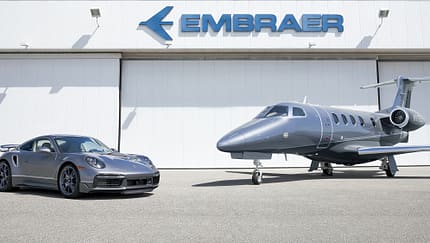 Porsche 911 Turbo S Phenom 300E Jet Duet
