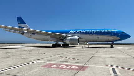 Argentiniens Flag Carrier hebt wieder ab