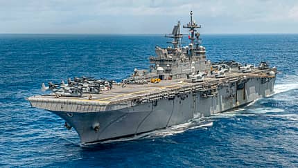 America Amphibious Ready Group transits the Philippine Sea