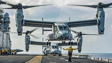USS MAKIN ISLAND FLIGHT OPS