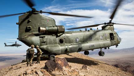 Royal Air Force feiert 40 Jahre Chinook