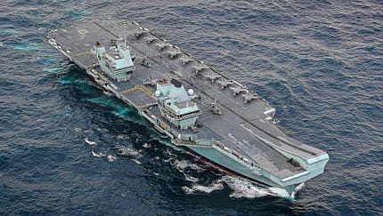 UK Carrier Strike Group assembles for the first time