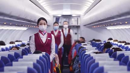 Kabinenpersonal in China soll Windeln tragen