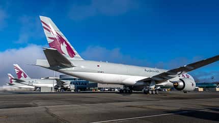 Qatar Airways Cargo übernahm am 28. Dezember 2020 in Everett gleich drei neue 777F-Frachter von Boeing. 