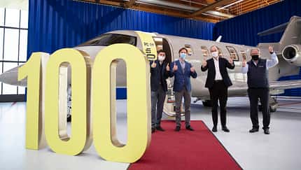 Pilatus liefert den 100. PC-24 aus