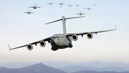Vier Millionen Flugstunden für die Boeing C-17