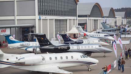 Static Display der AERO 2019 in Friedrichshafen.