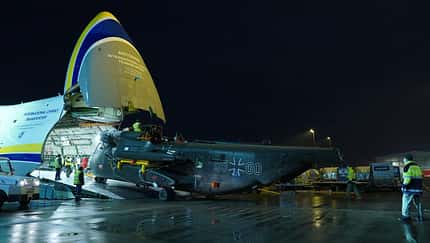 Die letzte CH-53G der Luftwaffe ist aus Afghanistan zurück.