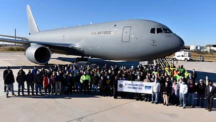 Erster C-Check für die KC-46 Pegasus