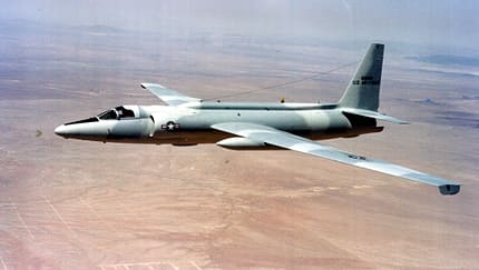 U-2 landet mit bewusstlosem Piloten