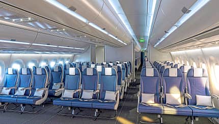 Ist die Kabine eines Linienflugzeugs Risikogebiet?
