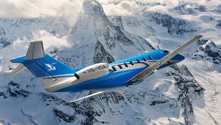 Pilatus bringt die PC-24 auch als Linienjet