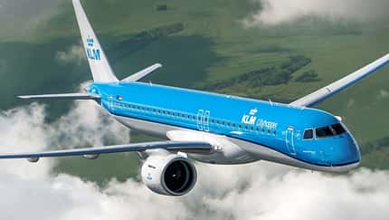 KLM Cityhopper übernimmt ihre erste Embraer 195-E2