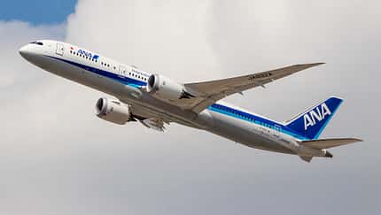 Letzte 787 schmeckt beim Erstflug Pazifikluft