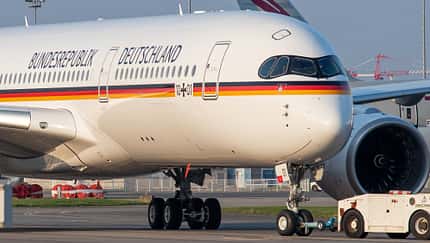 Zweite Bundes-A350 heißt „Konrad Adenauer“