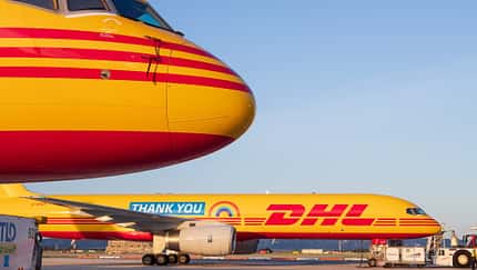 Wer fliegt die DHL-Pakete durch Europa?