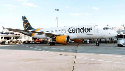 Airbus A320 der Condor.