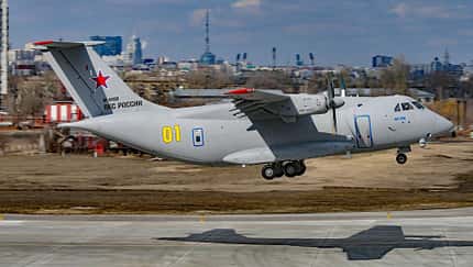 Iljuschin Il-112W hebt zum zweiten Mal ab